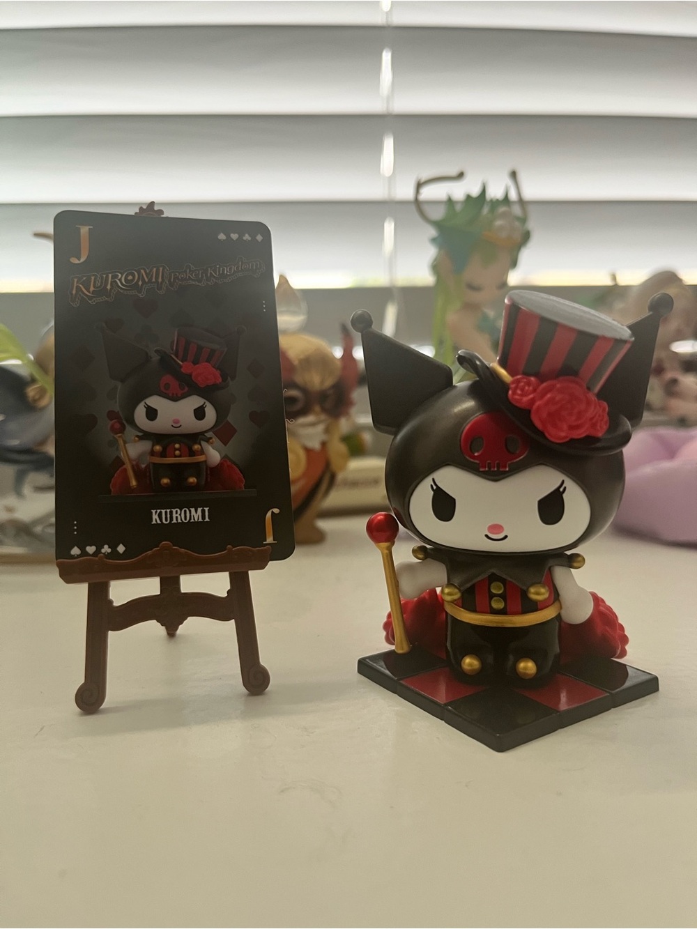 TOP TOY Sanrio Kuromi Poker Kingdom Series J Figurine